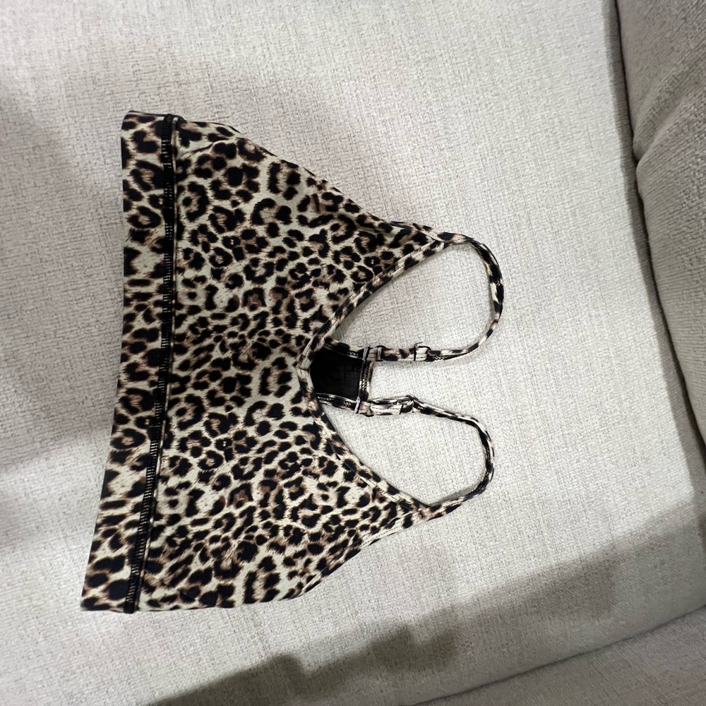 Leopard Print Sports Bra